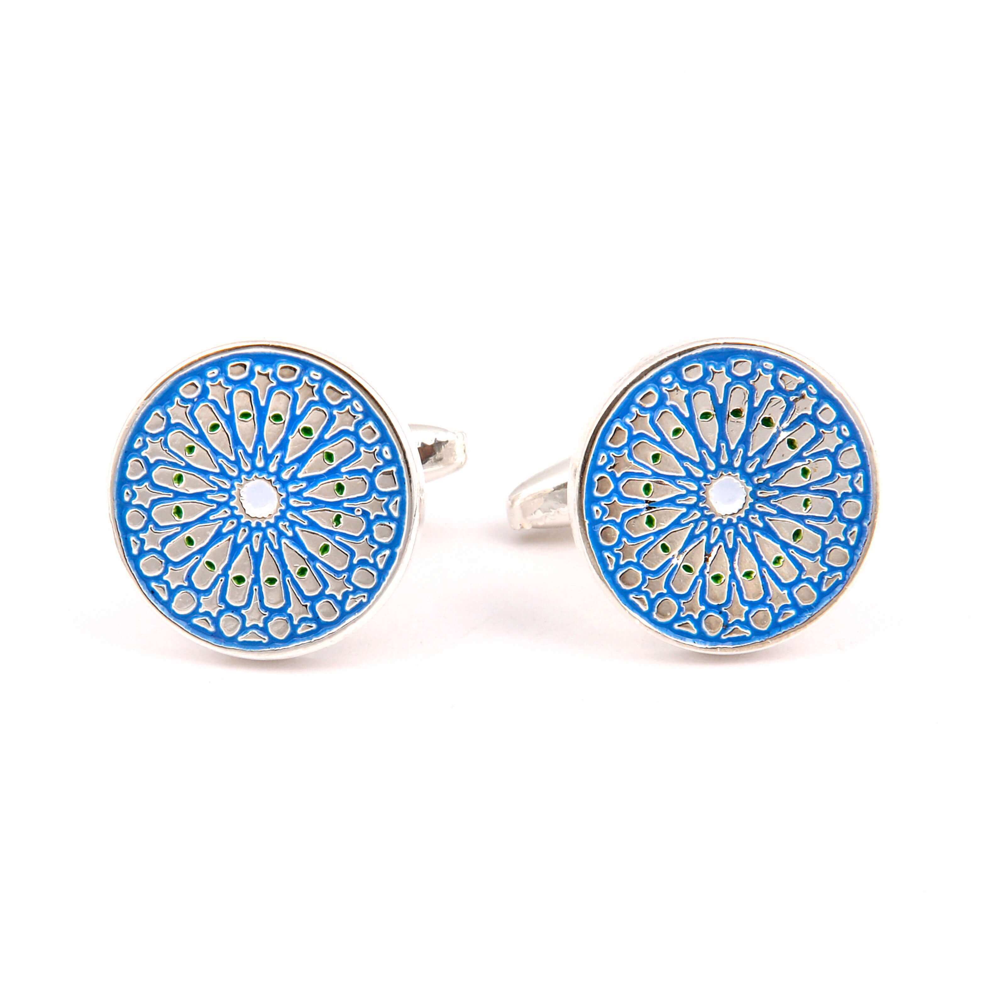 Spanish Moonlight Cufflink - Wimbledon Cufflink Company