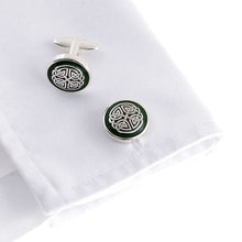 The Celtic Shield Cufflink - Wimbledon Cufflink Company 
