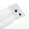 The Rod of Caduceus Cufflink - Wimbledon Cufflink Company 