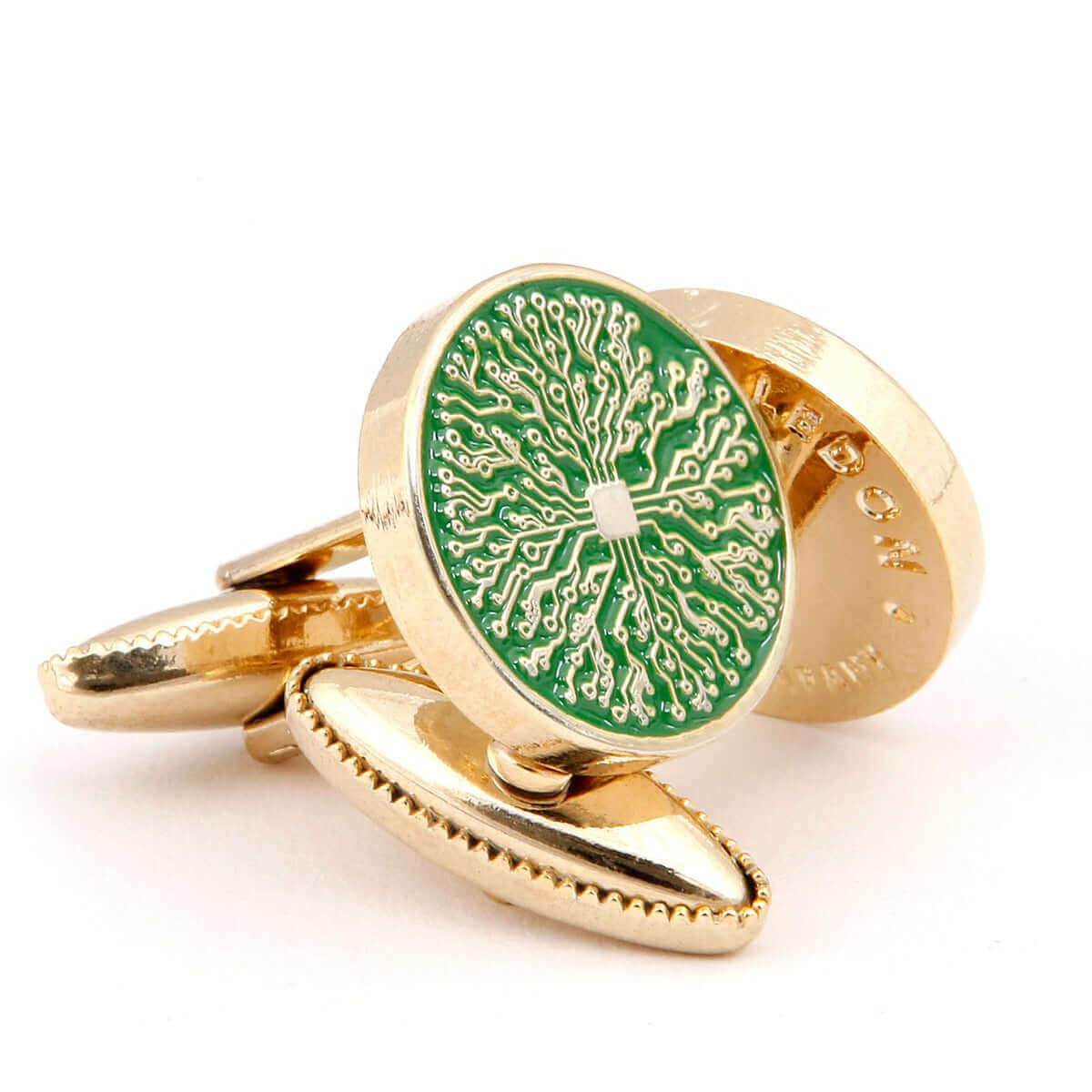 Circuit Board Cufflink - Wimbledon Cufflink Company 